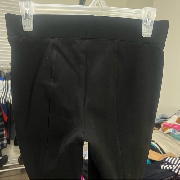 !SOLD! RW&CO. Women's Black Skinny Fit Pants size Small Pleats Formal Pants - Picture 3 of 7